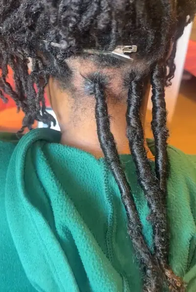 Faux locs install